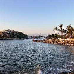 muelle en marina nuevo nayarit